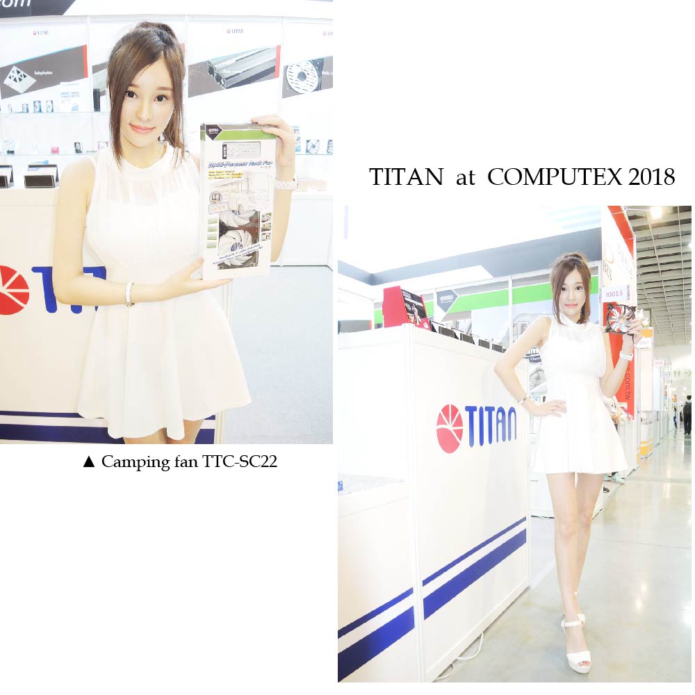 Computex 2018 de TITAN - Série TTC-SC22